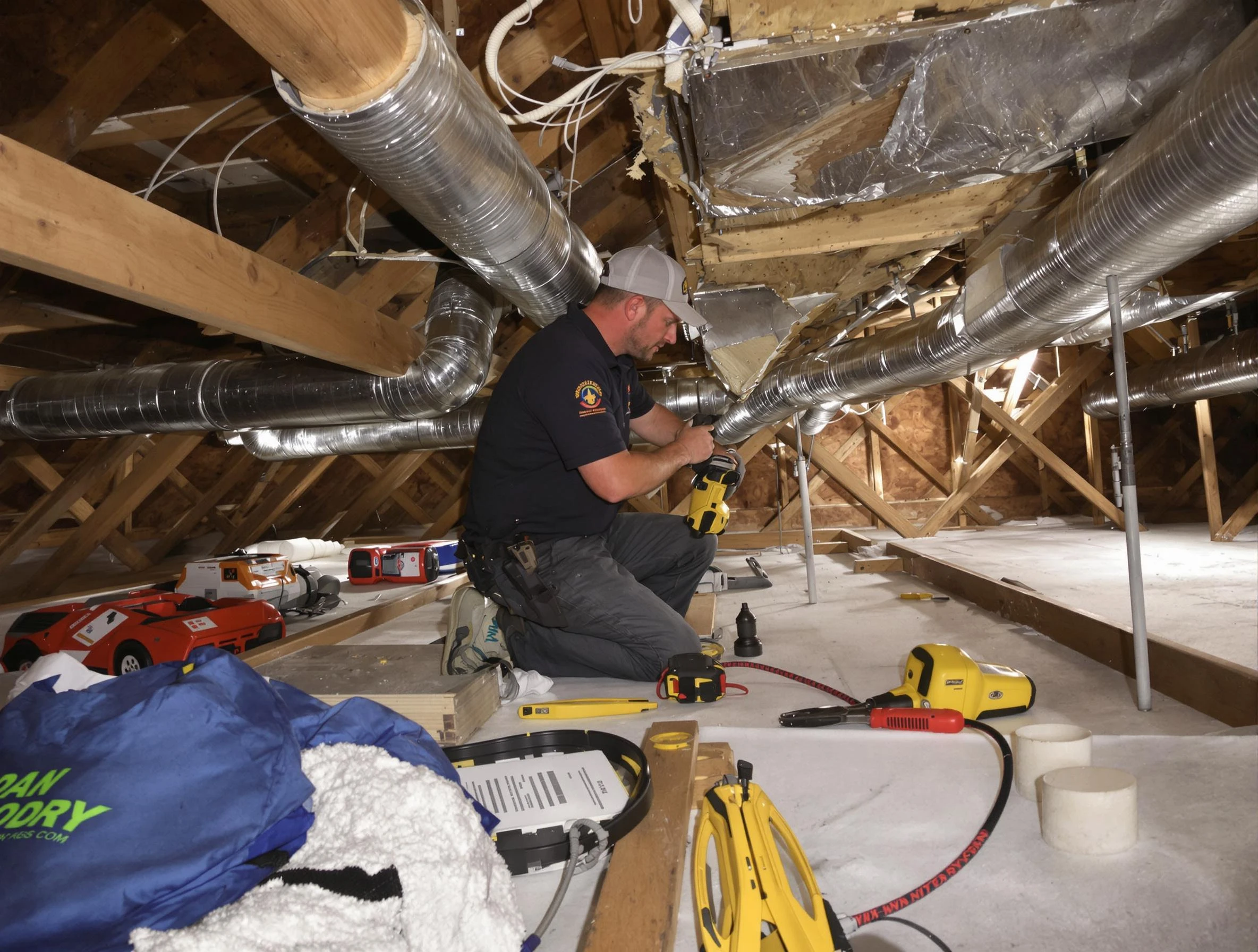 Professional air duct repair by Penn Hills Air Duct Cleaning in Penn Hills