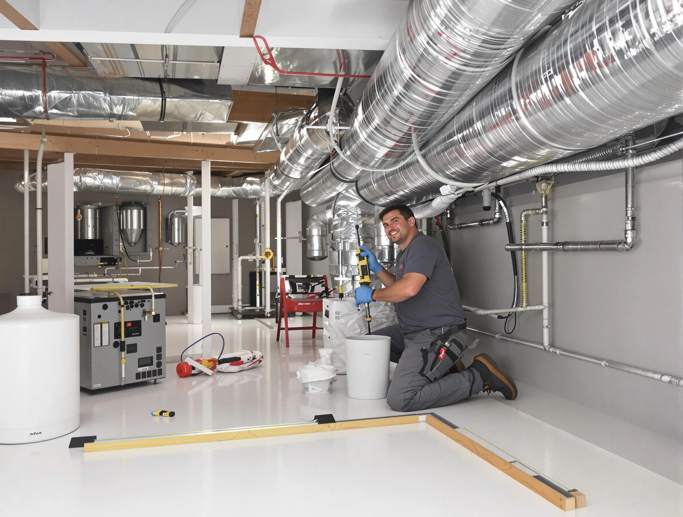 Professional duct sealing service by Penn Hills Air Duct Cleaning in Penn Hills