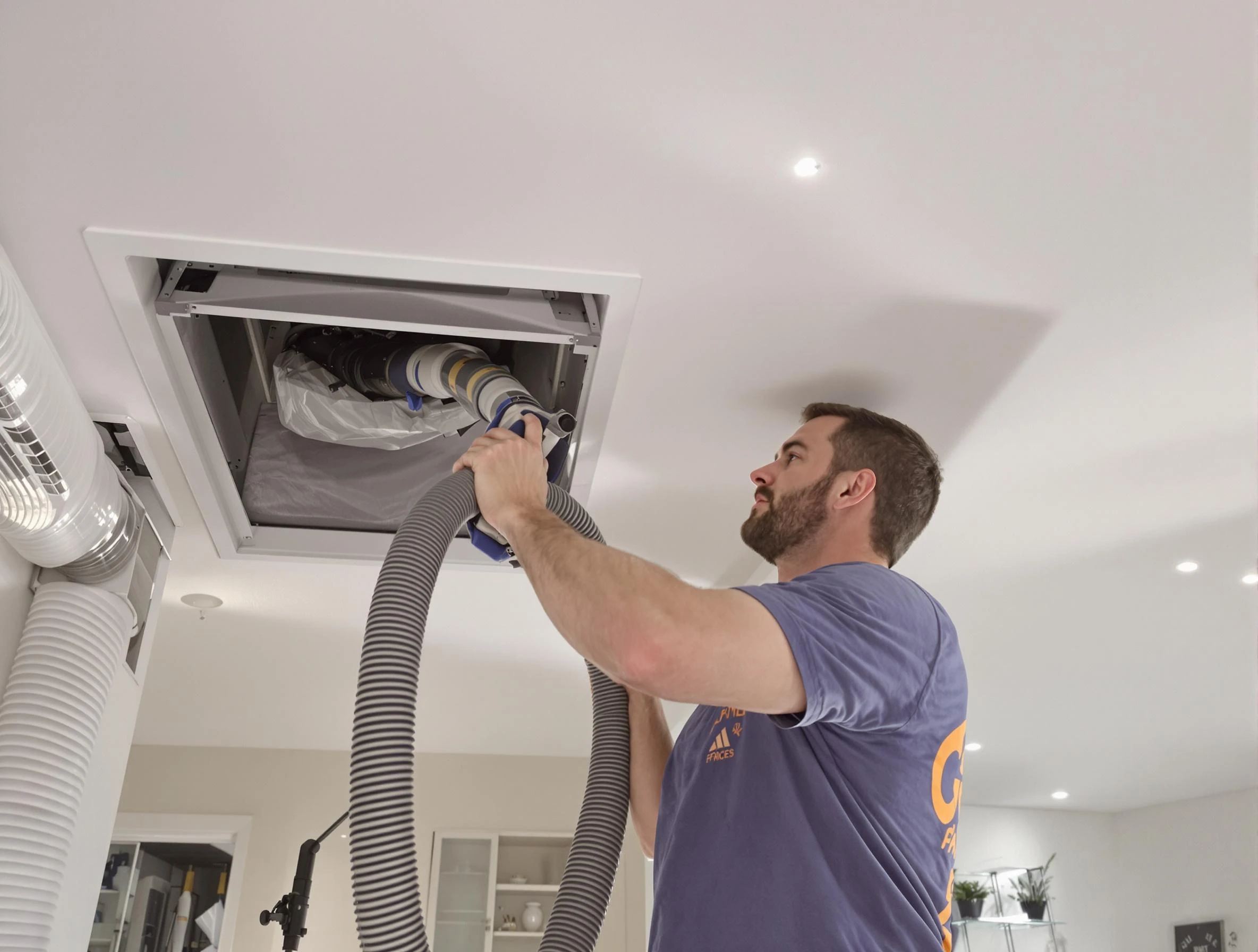 Precision indoor duct cleaning by Penn Hills Air Duct Cleaning in Penn Hills